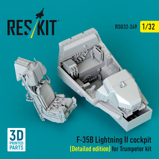 ?F-35B Lightning II cockpit (Detailed edition) (3D Printed) for Trumpeter