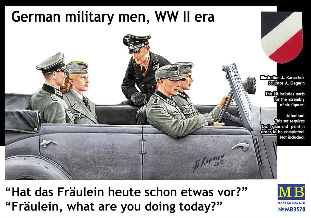 Fräulein, what are you doing today?