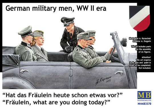 Fräulein, what are you doing today?