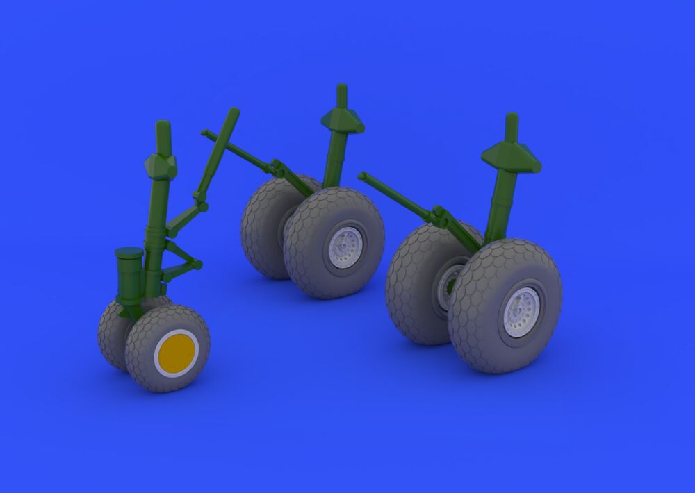 B-29 wheels for Revell