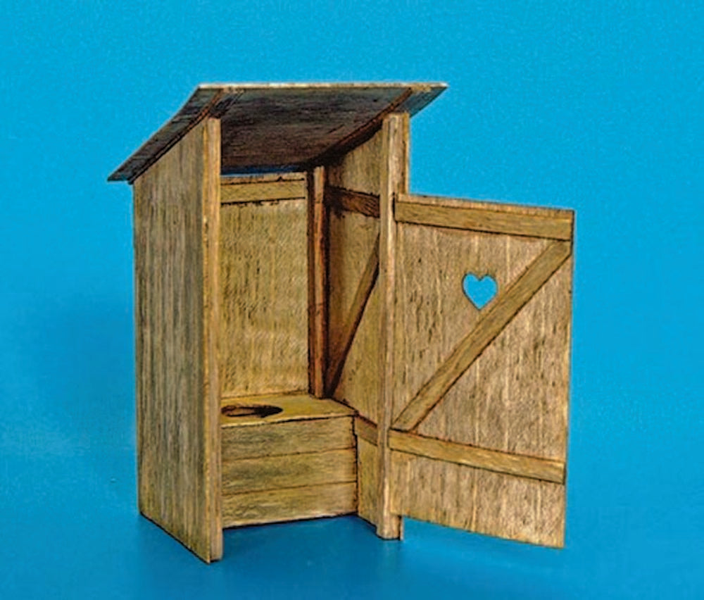 Holz-Toilette