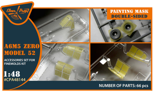 Zero A6M5a Model 52 double-sided painting mask for Fine Molds