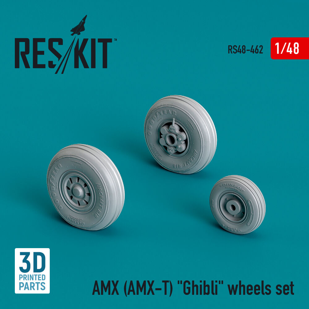 AMX (AMX-T) Ghibli wheels set (3D Printed)