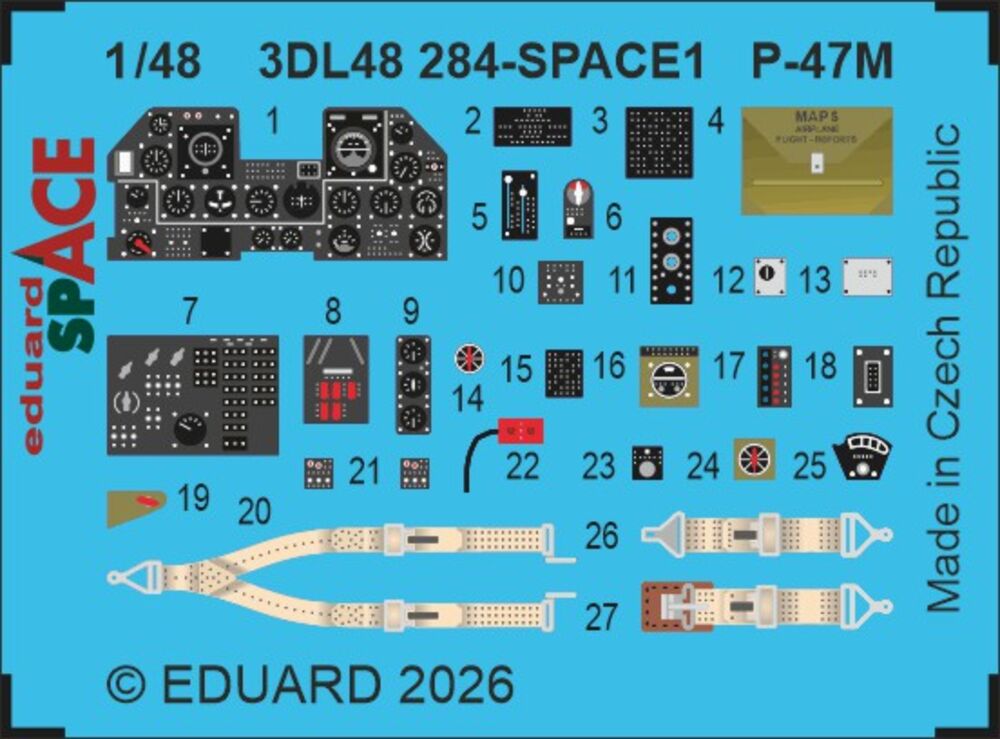 P-47M SPACE 1/48 for Tamiya