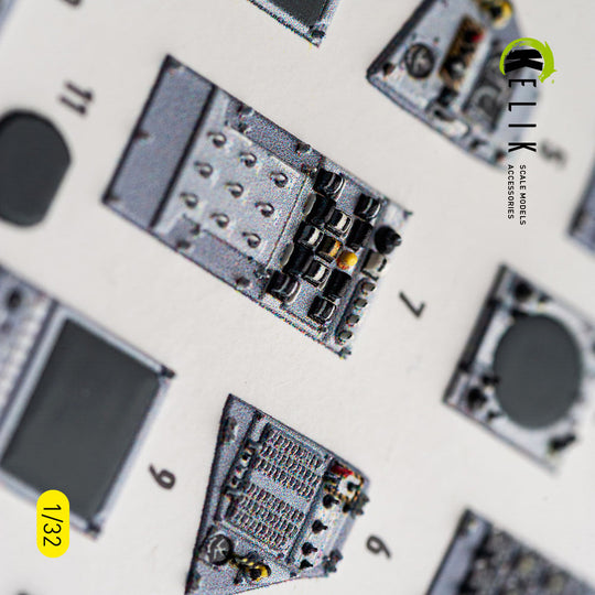 TORNADO GR.1 - interior 3D decals for Revell