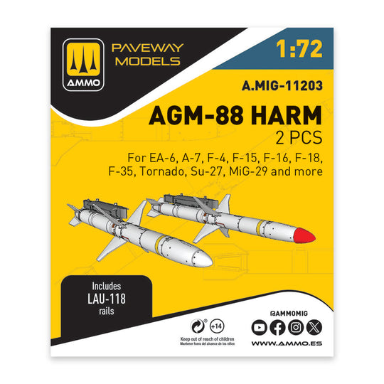 AGM-88 HARM (2 pcs)