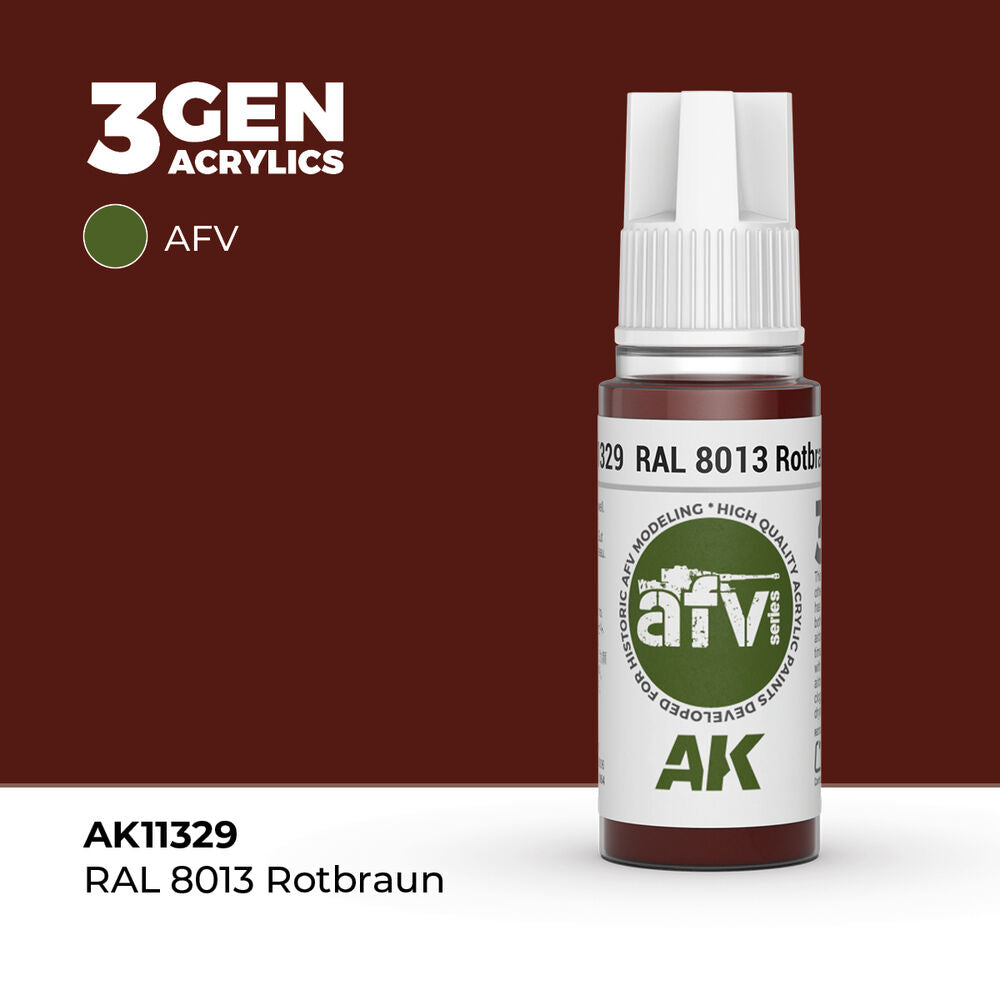 RAL 8013 Rotbraun