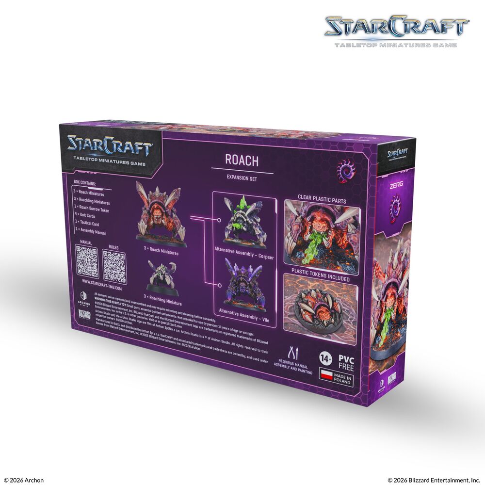 StarCraft Roach - Zerg - Expansion Set
