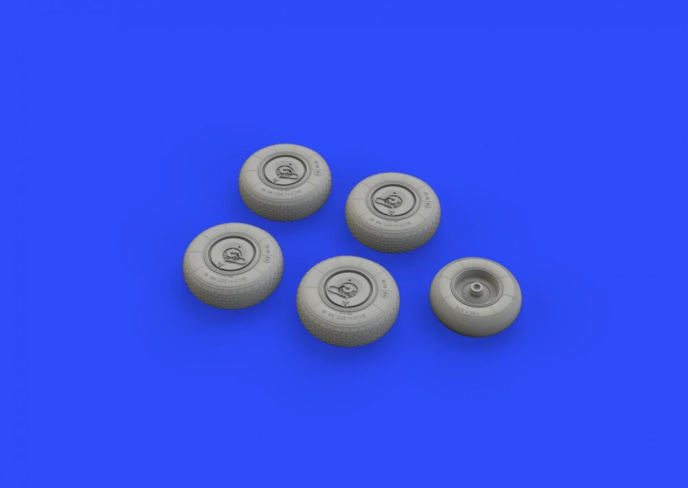 He 219 wheels for Tamiya