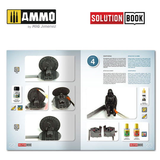 SOLUTION BOOK 05 - How to Paint Imperial Galactic Fighters (English, Castellano, Français, Deutsch)