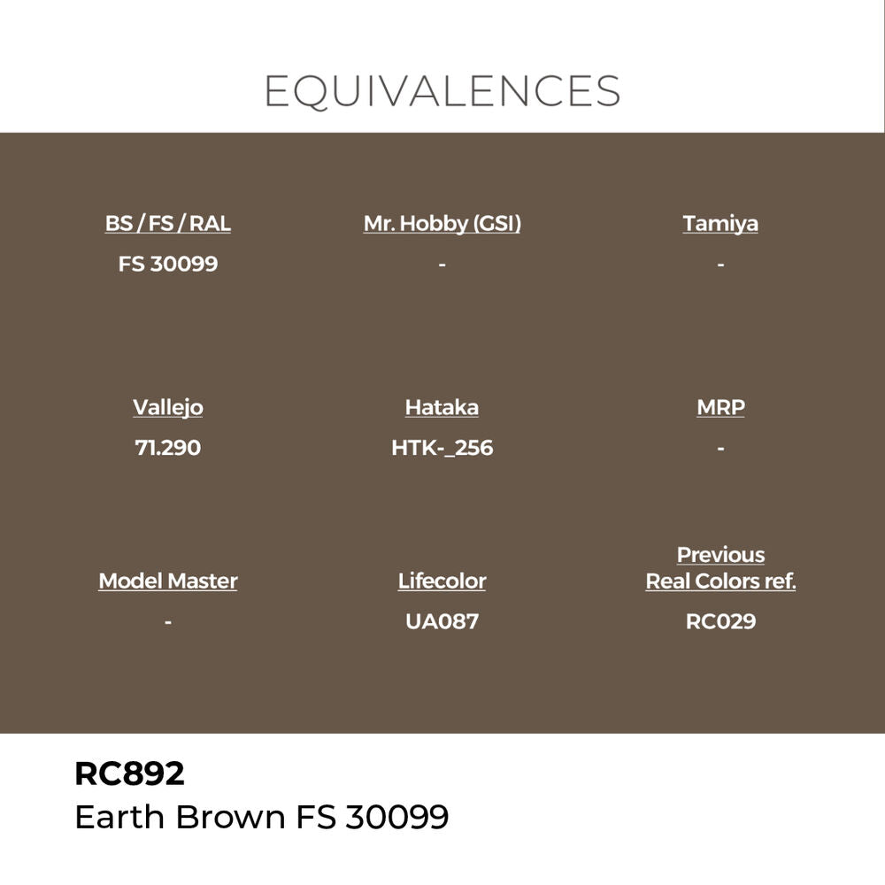Real Colors: Earth Brown FS 30099  17 ml.