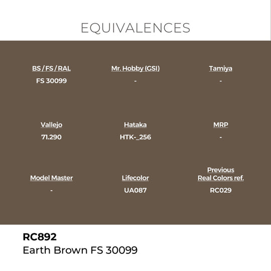 Real Colors: Earth Brown FS 30099  17 ml.