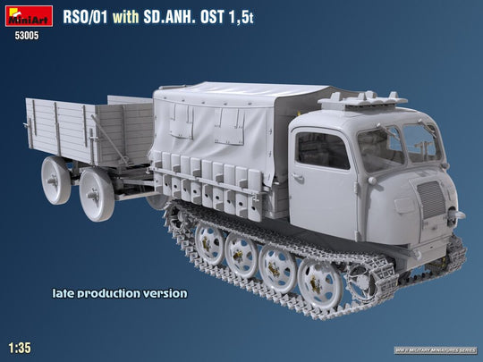 RSO/01 with Trailer Sd.Anh. Ost 1,5 t