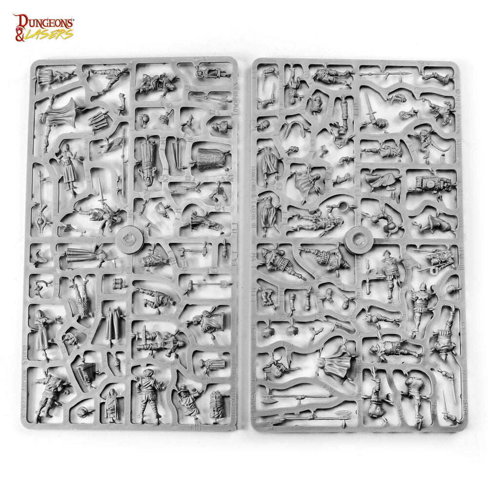 Dungeons & Lasers Miniatures: TOWNSFOLK MINIATURE PACK
