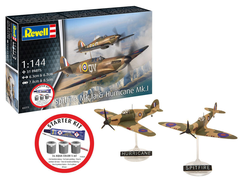 Starter Kit Spitfire Mk.Ia & Hurricane Mk.I