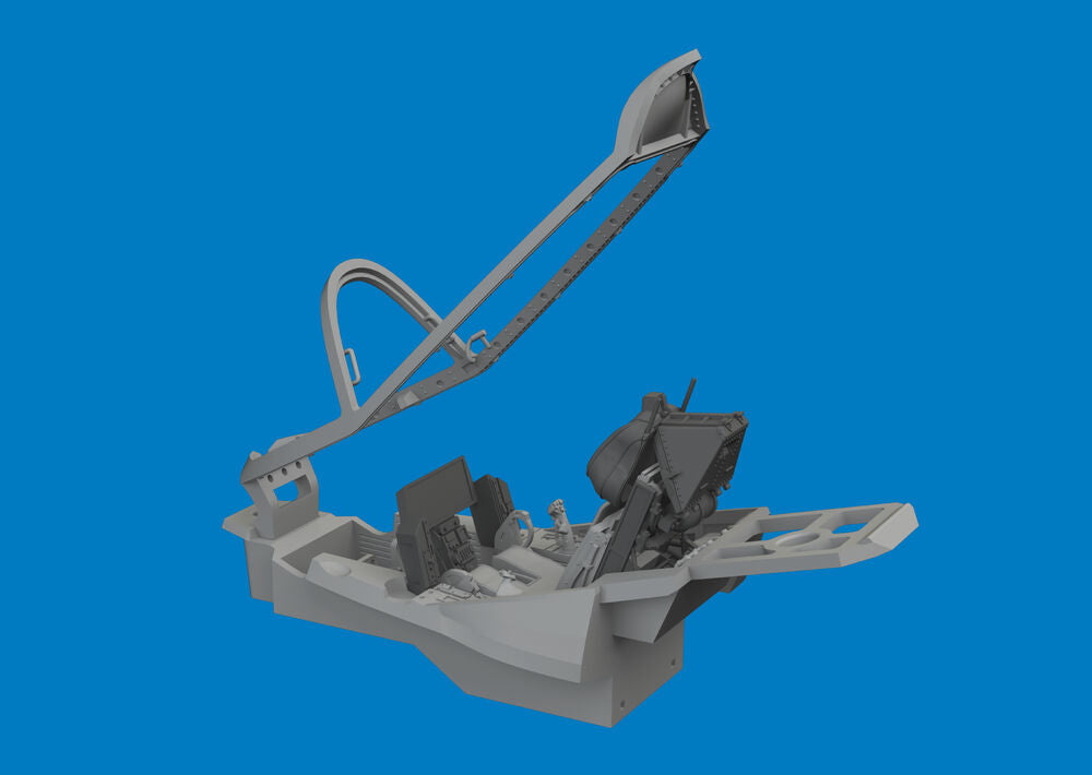 F-35C cockpit PRINT for Tamiya
