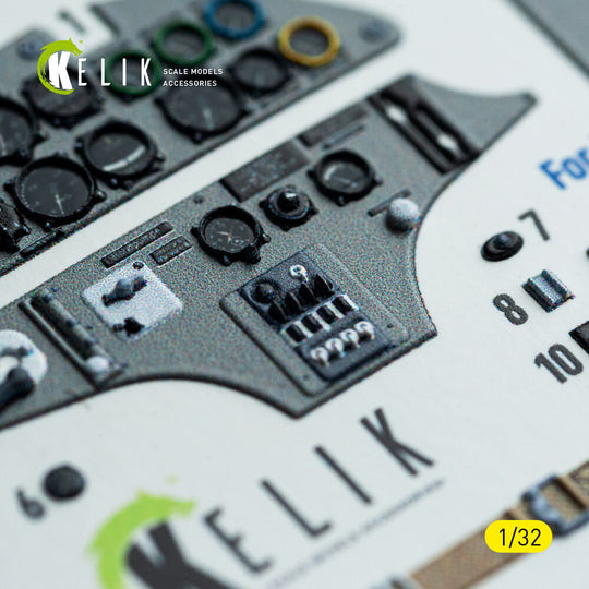 Hs-123A-1 - interior 3D decals for ICM kit