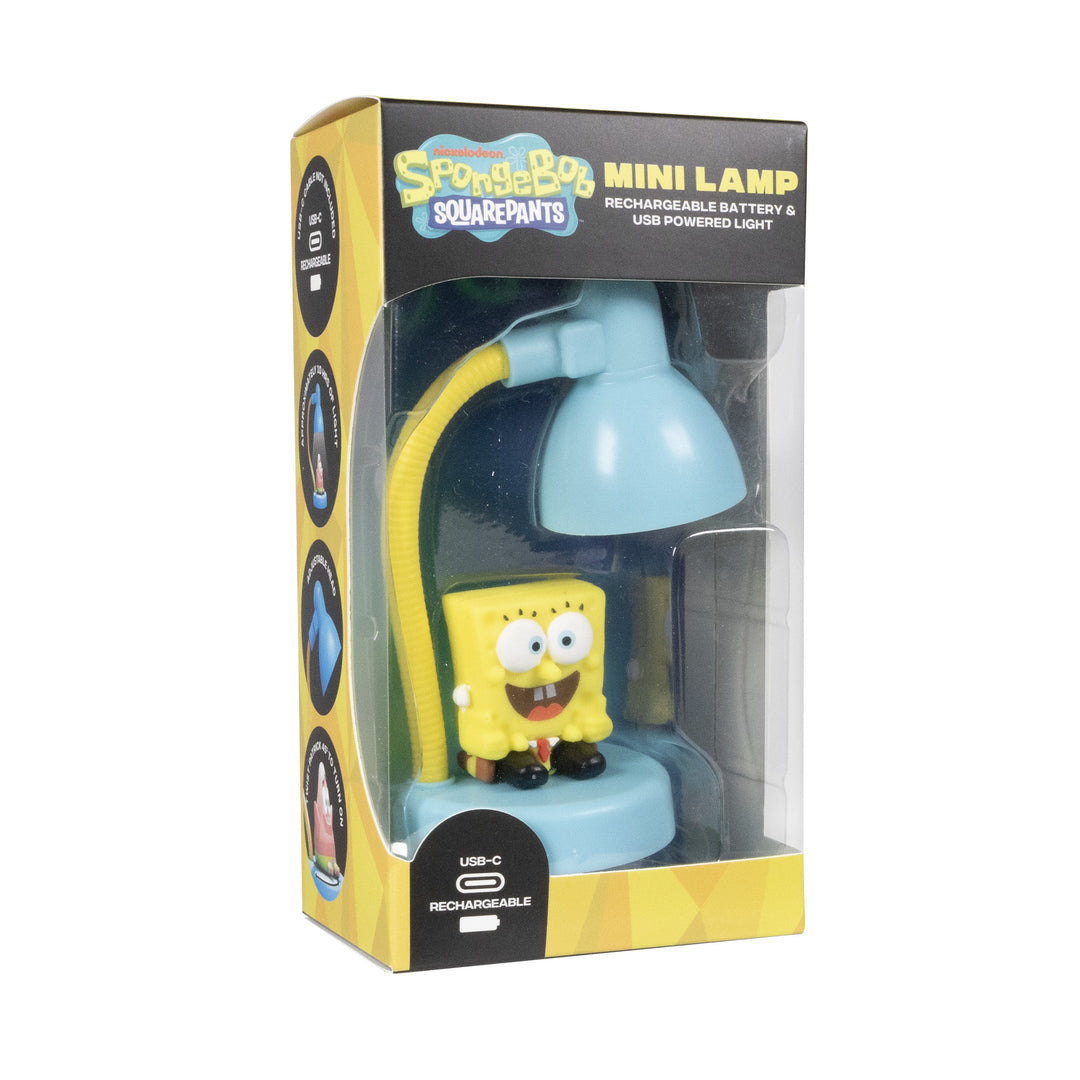 SPONGE BOB - Bob - Rechargeable Desk Mini Lamp - 15cm