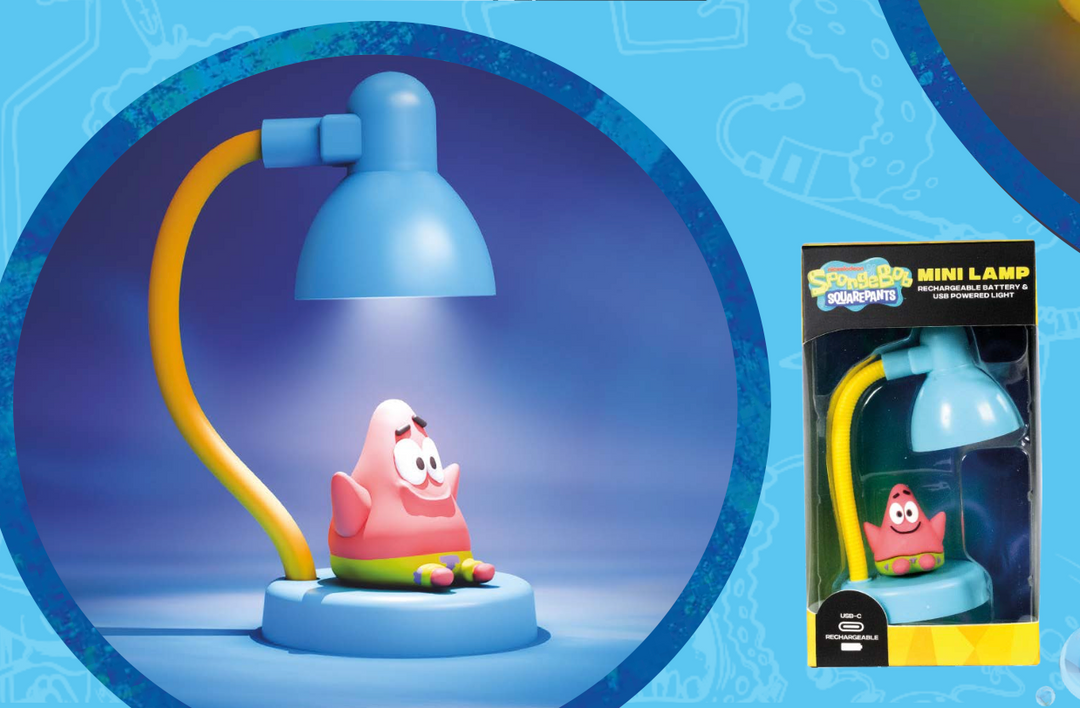 SPONGE BOB - Patrick - Rechargeable Desk Mini Lamp - 15cm