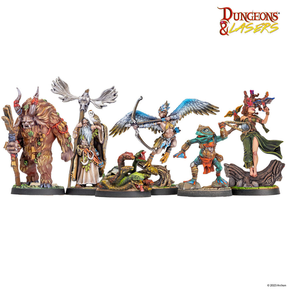 Dungeons & Lasers Miniatures: FANTASY MINIATURES SET