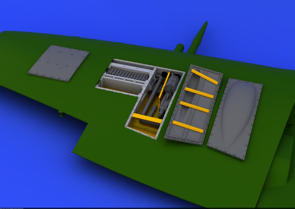 Spitfire Mk.IX gun bay for Eduard