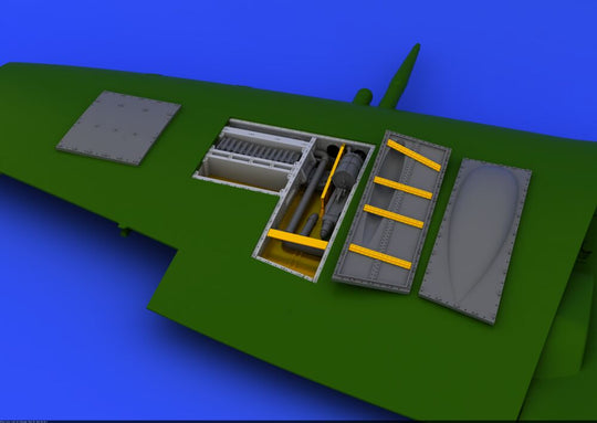 Spitfire Mk.IX gun bay for Eduard