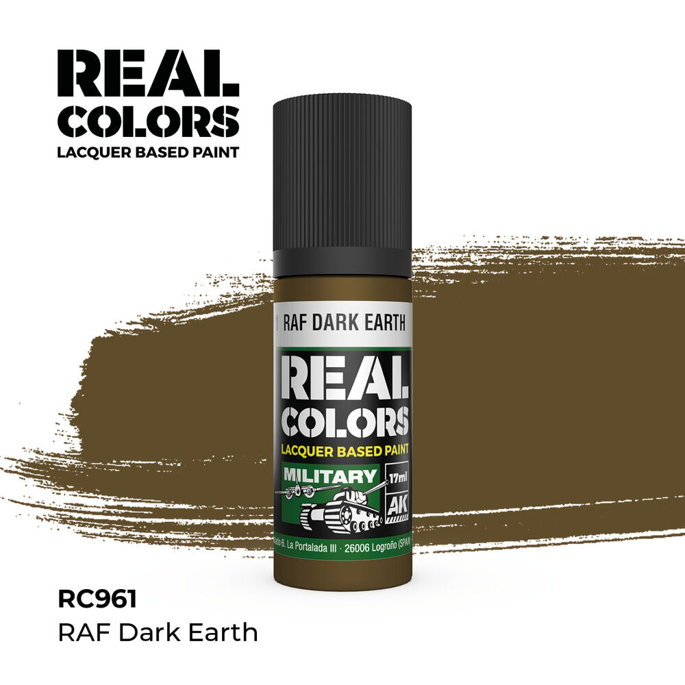 Real Colors: RAF Dark Earth 17 ml.
