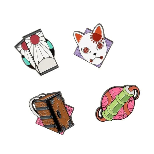 DEMON SLAYER - Set of 4 Pin's