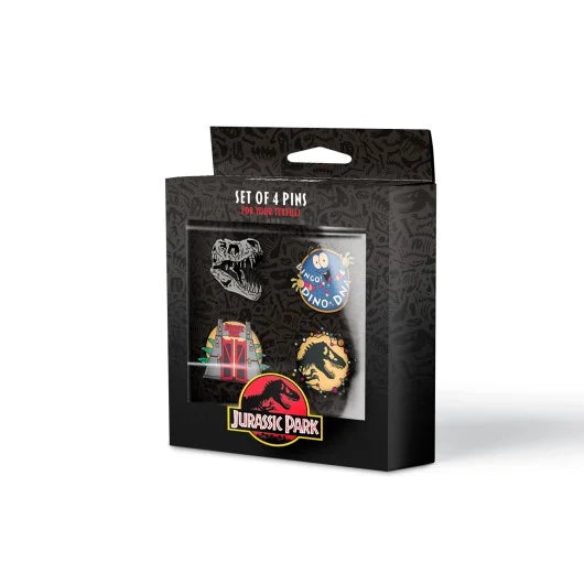 JURASSIC PARK - Set of 4 Pin's
