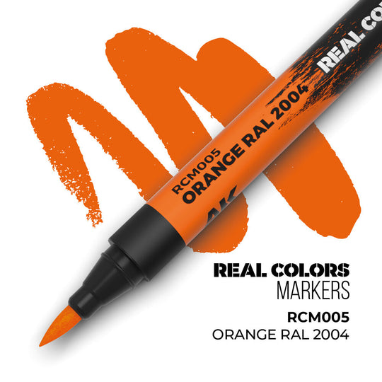 Real Colors Markers: ORANGE RAL2004