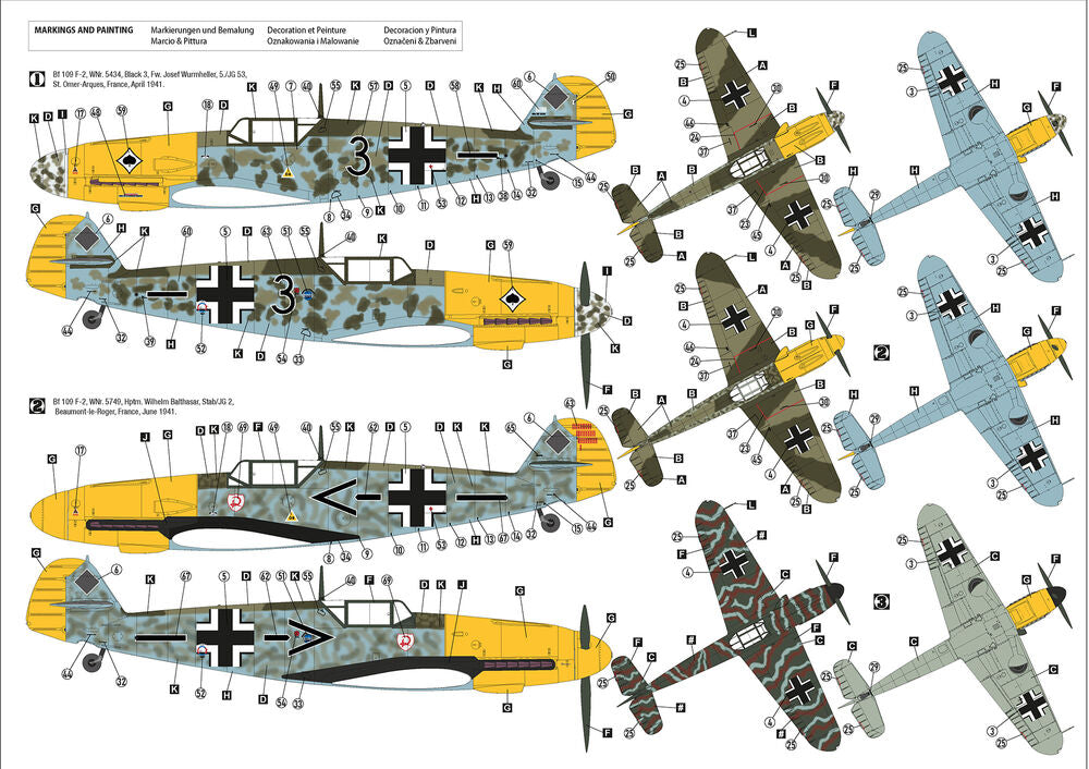 Bf 109 F-2 Western Front