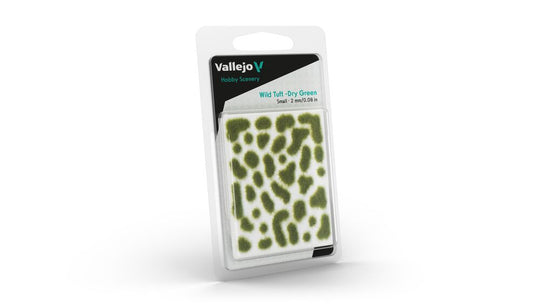 Vallejo Scenery: Wild Tuft  Dry Green (2 mm) S