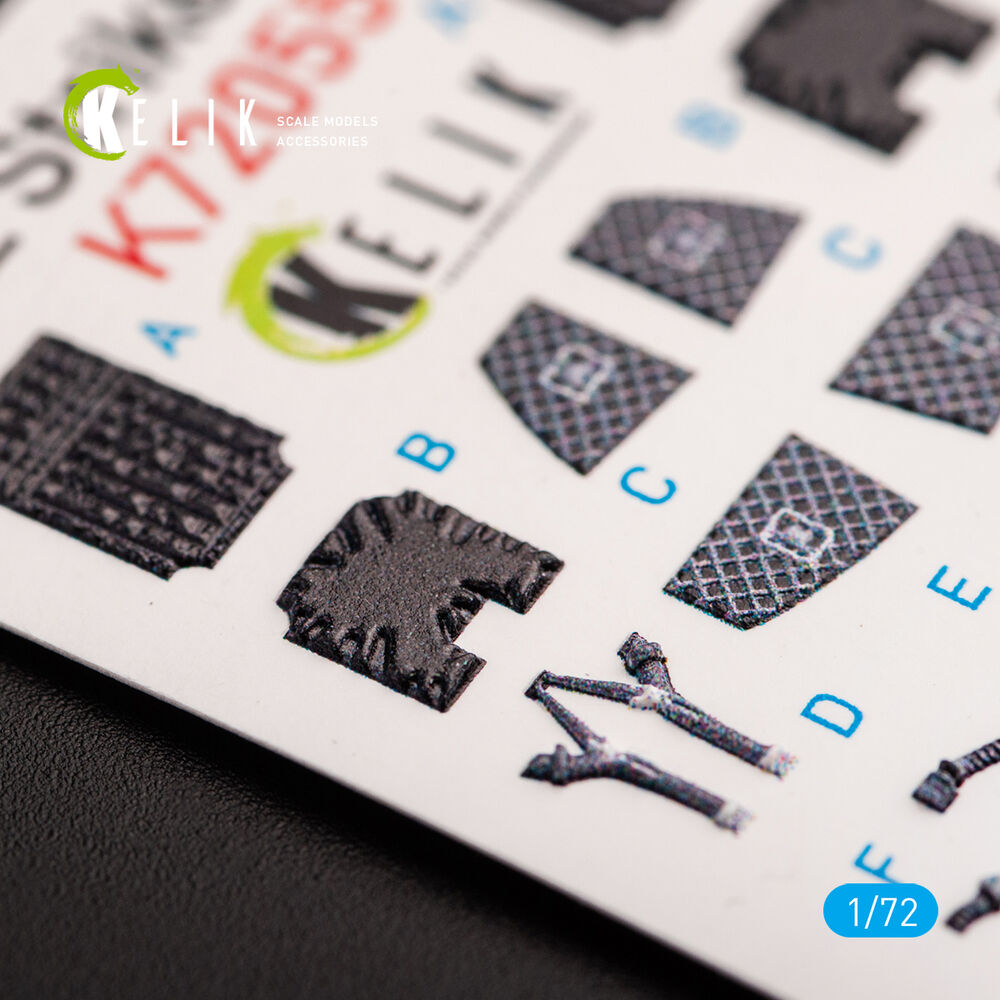 F-15E Strike Eagle - interior 3D decals for Revell kit
