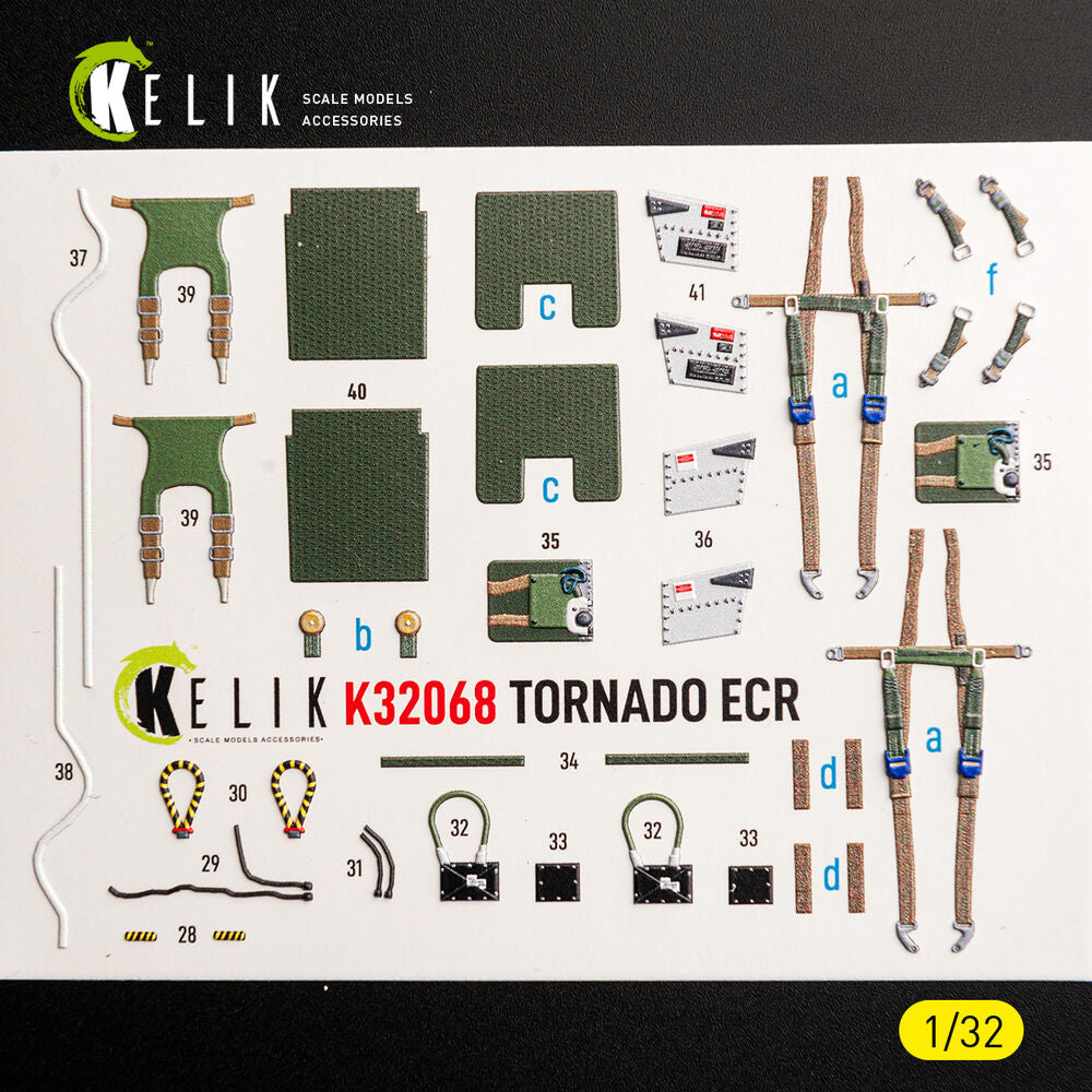 TORNADO ECR - interior 3D decals for Revell