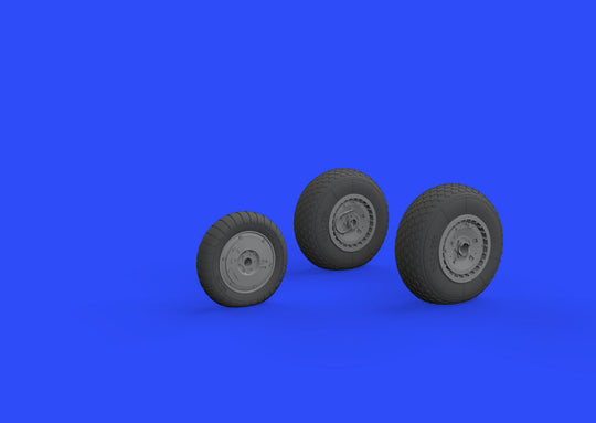 Me 262 wheels for Revell