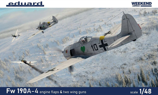 Fw 190A-4 w/ engine flaps & 2-gun wings 1/48 Weekend edition