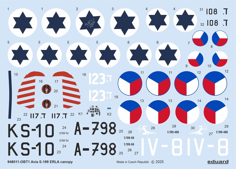 Avia S-199 ERLA canopy