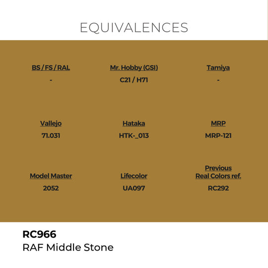Real Colors: RAF Middle Stone 17 ml.