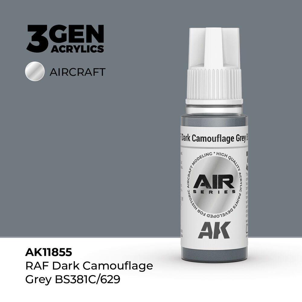 RAF Dark Camouflage Grey BS381C/629