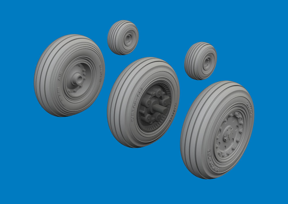 Harrier wheels for Uma Models