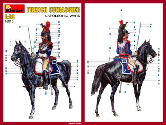 French Cuirassier. Napoleonic Wars.