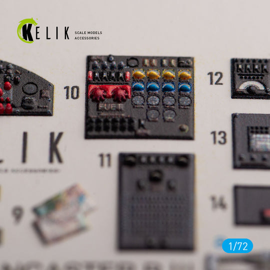 AVRO LANCASTER B.III - interior 3D decals for Airfix kit