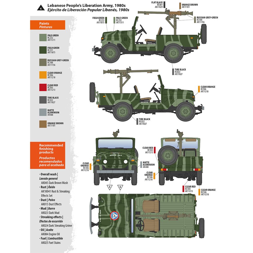 FJ43 Pickup with SPG-9.  RECOILLESS GUN