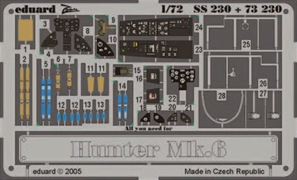Hunter Mk.6 für Revell Bausatz