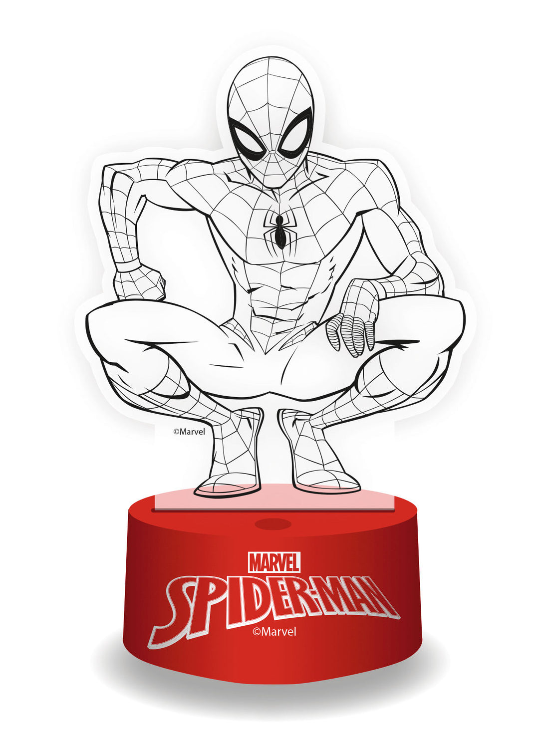 SPIDER-MAN - 3D Lamp RGB with Remote