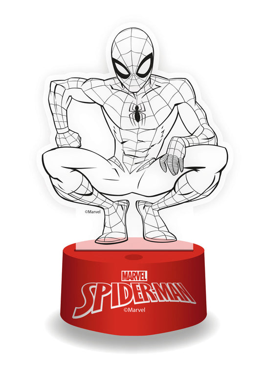 SPIDER-MAN - 3D Lamp RGB with Remote