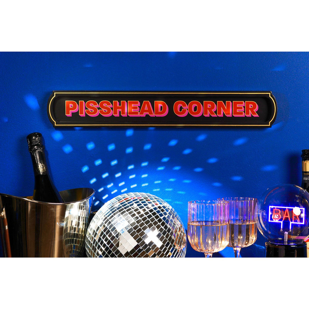 Signography Wall Sign - P***head Corner