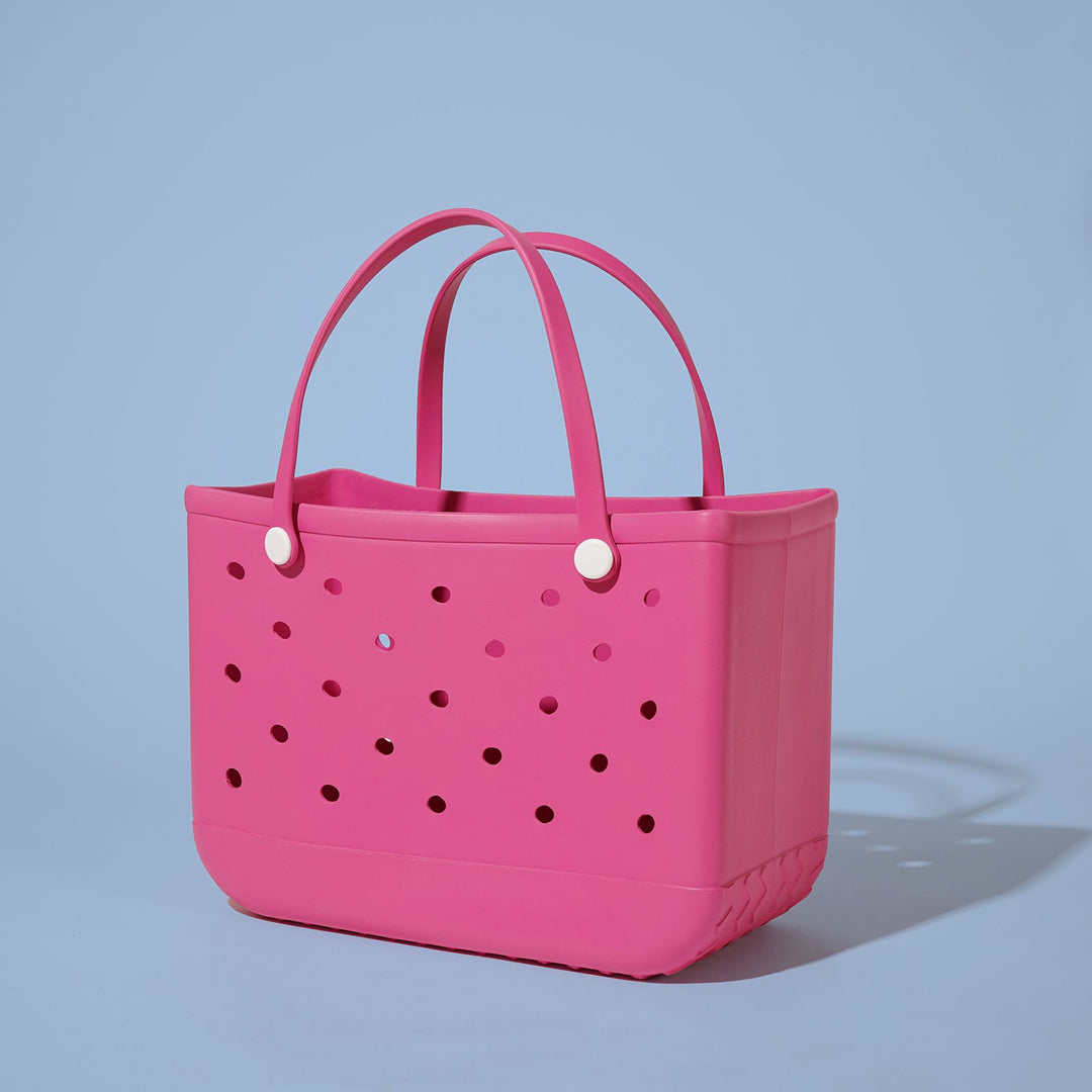 The Feel Good Club Eva Tote Bag Large 32cm - Hot Pink