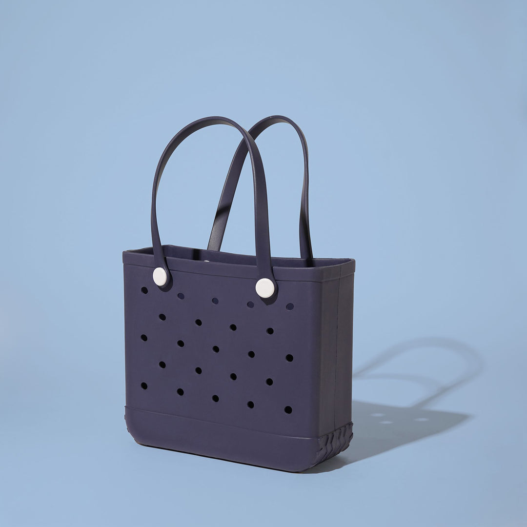The Feel Good Club Eva Tote Bag Medium 30cm - Navy Blue