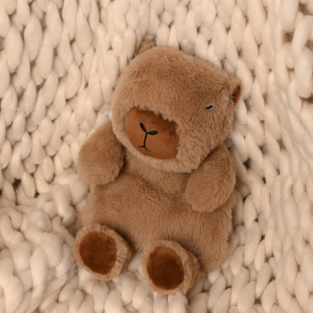The Feel Good Club Capybara Cuddly Shaped Wheat Bag